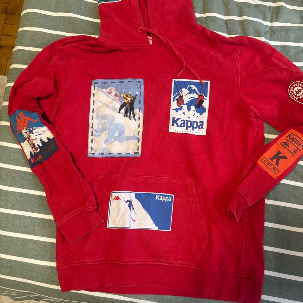 Kappa Red Graphic Men's Sweater